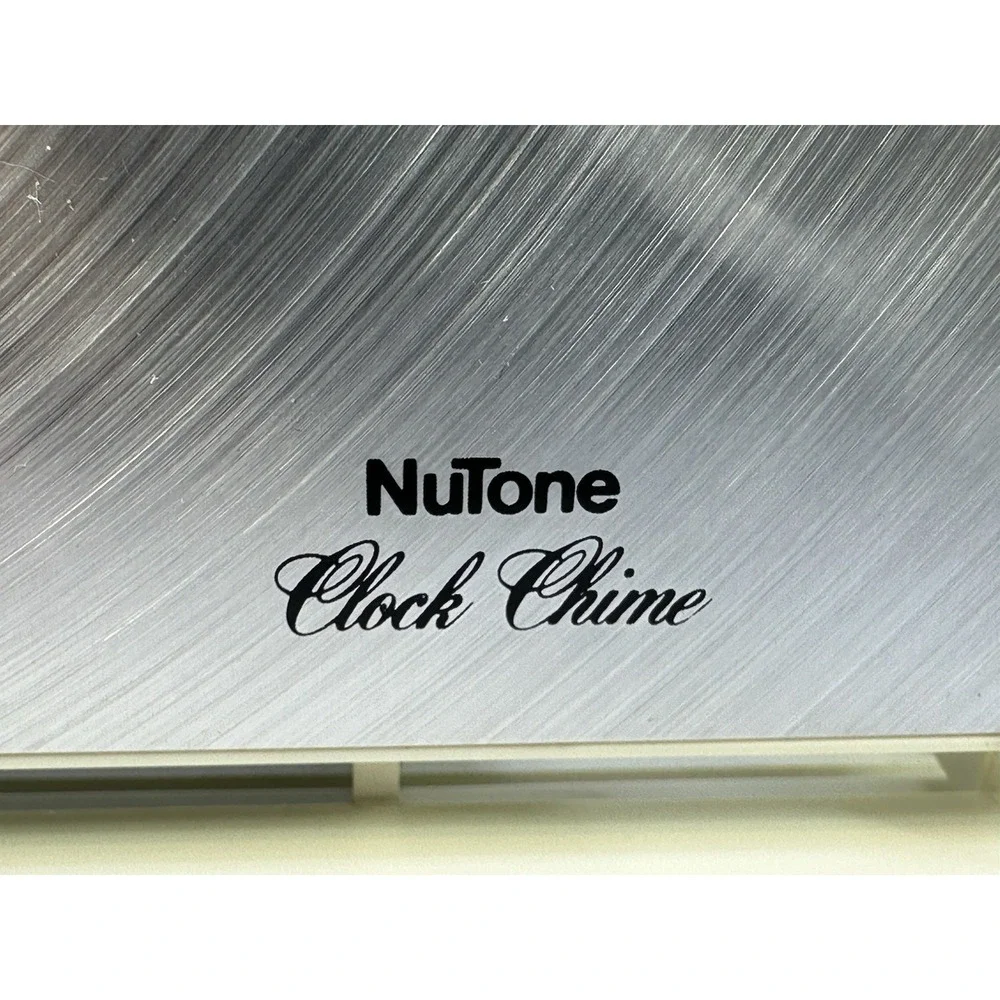VTG Nutone Clock Chime Door Bell Model LA 89 Telechron Movement USA Not Tested
